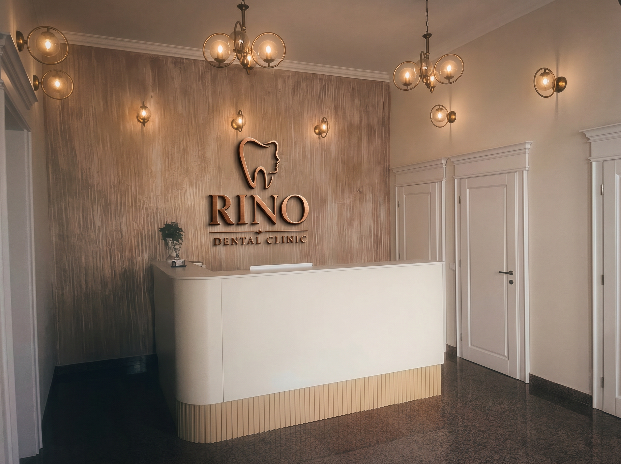 Intrarea în Rino Dental Clinic